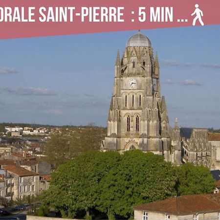 Ღ Le Saintois • Au Coeur De Ville, Spacieux & Wifi Saintes Exteriör bild