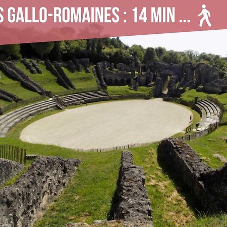 Ღ Le Saintois • Au Coeur De Ville, Spacieux & Wifi Saintes Exteriör bild